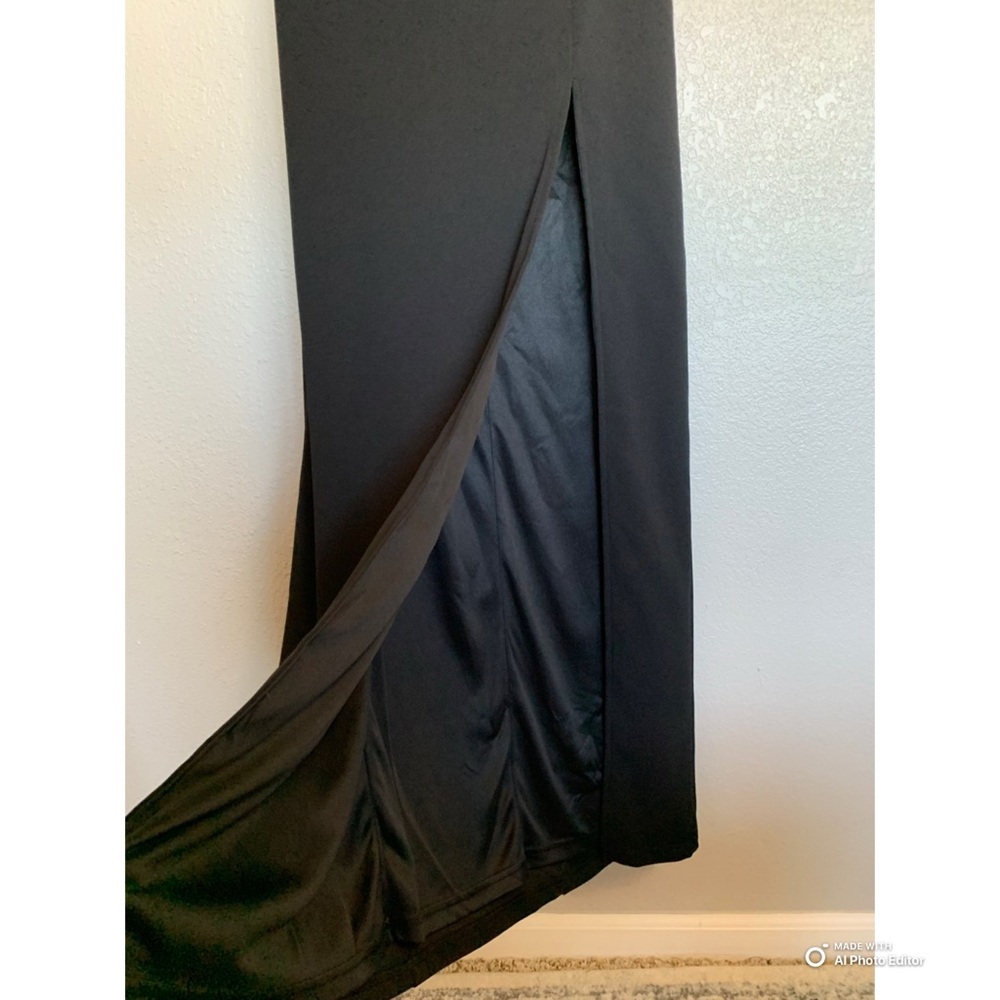 Lulus Small Classy Consideration Black Strapless … - image 5